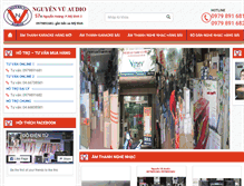 Tablet Screenshot of nguyenvuaudio.com